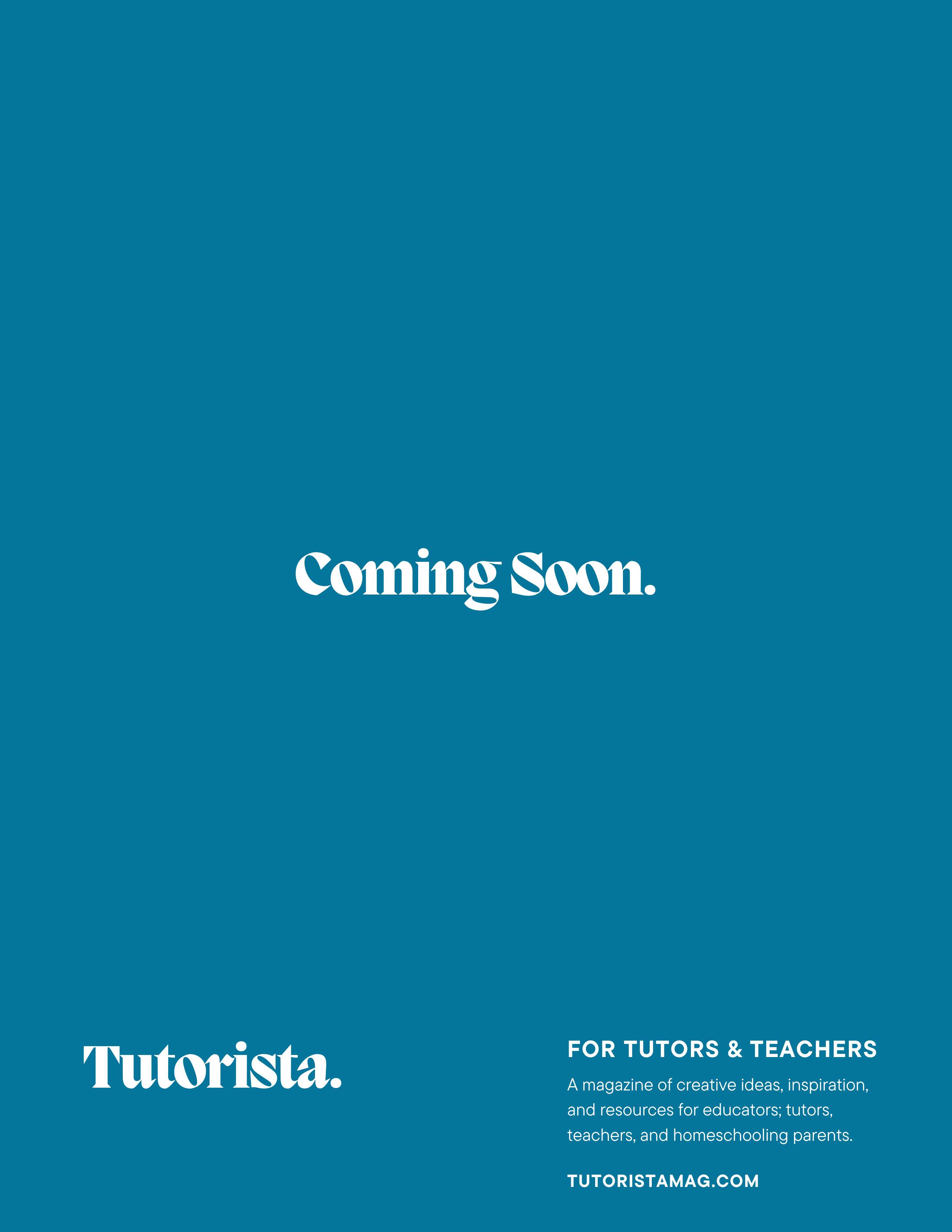coming-soon-tutorista-sample-issue
